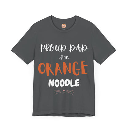 Proud Dad Of An Orange Noodle - T-Shirt Unisex