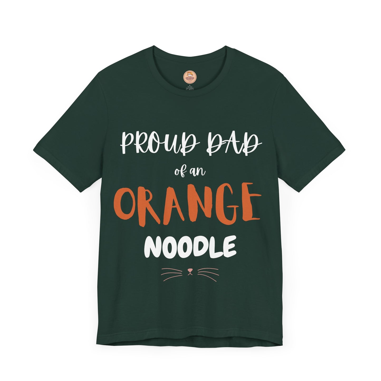 Proud Dad Of An Orange Noodle - T-Shirt Unisex