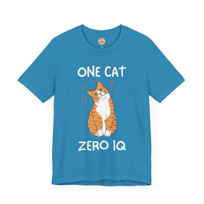 One Cat Zero IQ T-Shirt Unisex