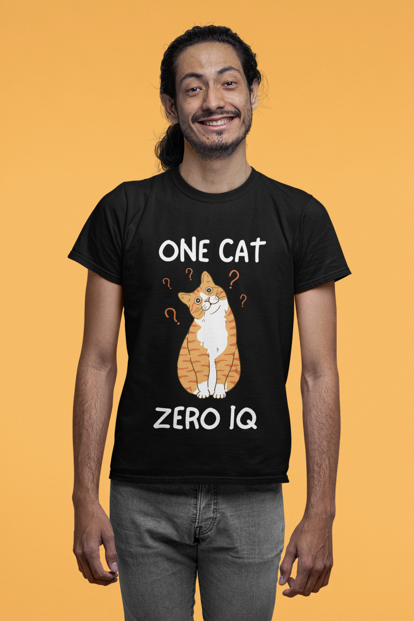 One Cat Zero IQ T-Shirt Unisex